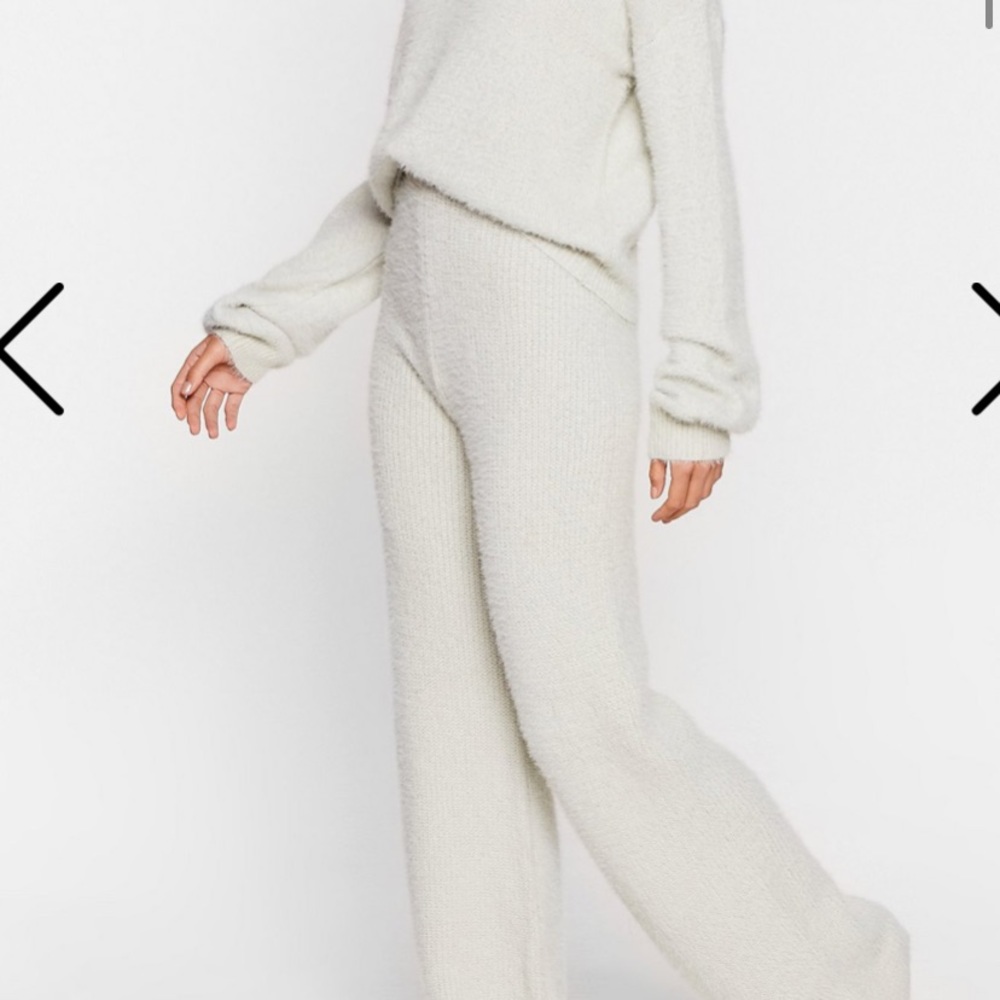 Nasty Gal fuzzy knit set